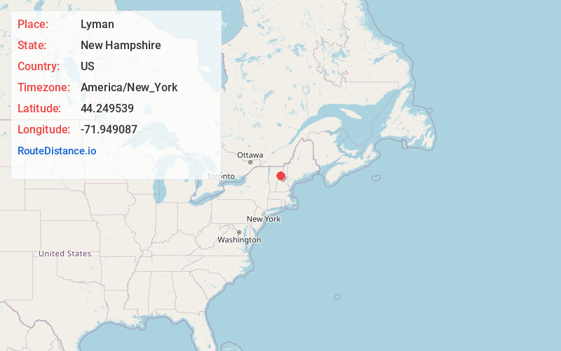 Map of Lyman