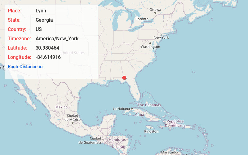 Map of Lynn