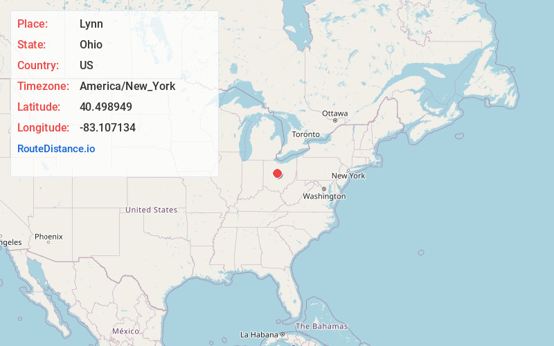 Map of Lynn