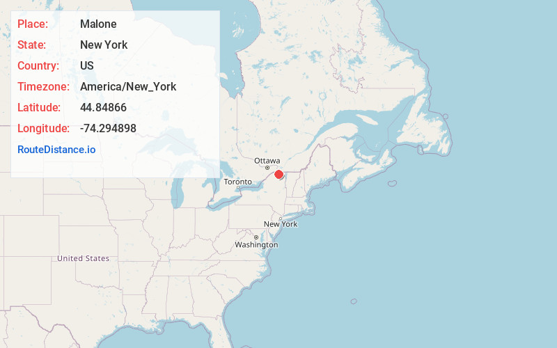 Map of Malone