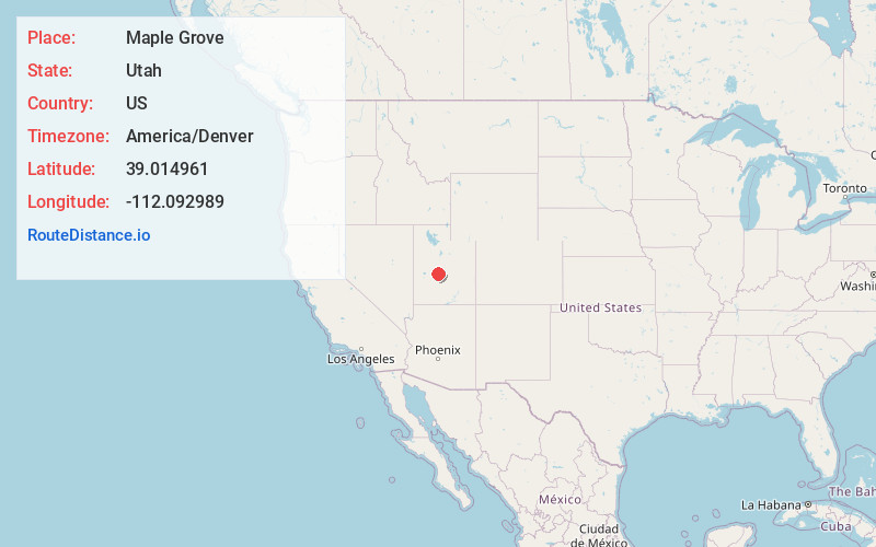 Map of Maple Grove