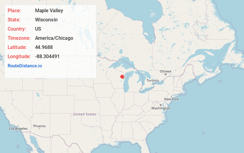 Map of Maple Valley