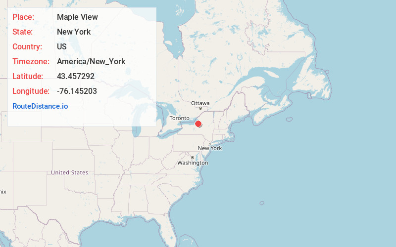 Map of Maple View