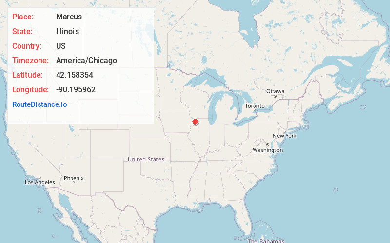 Map of Marcus