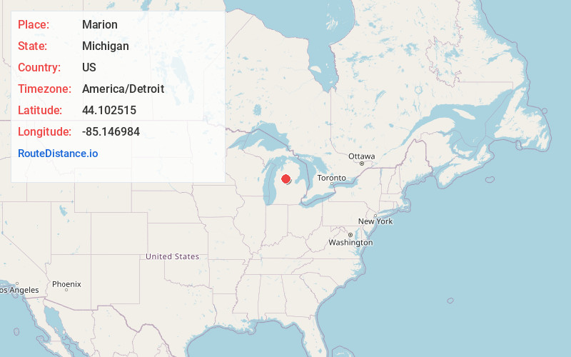 Map of Marion
