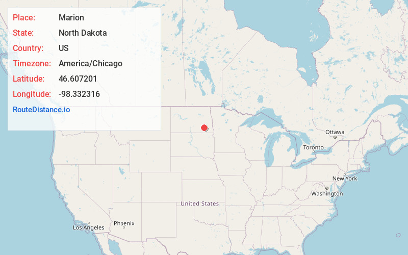 Map of Marion