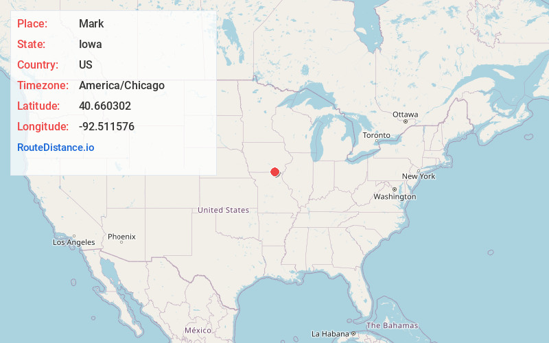 Map of Mark
