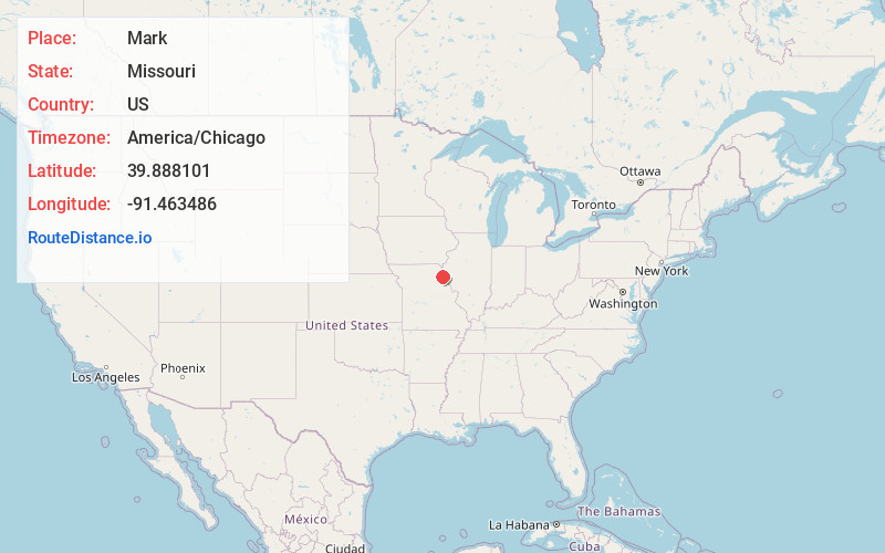 Map of Mark