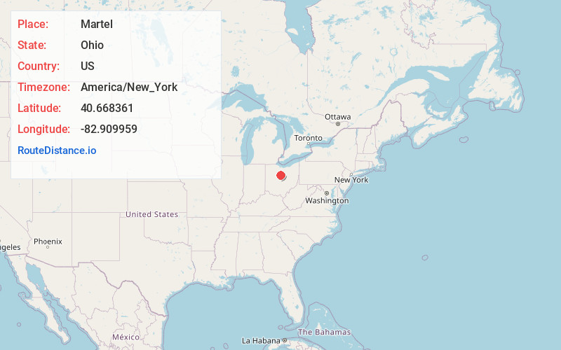 Map of Martel