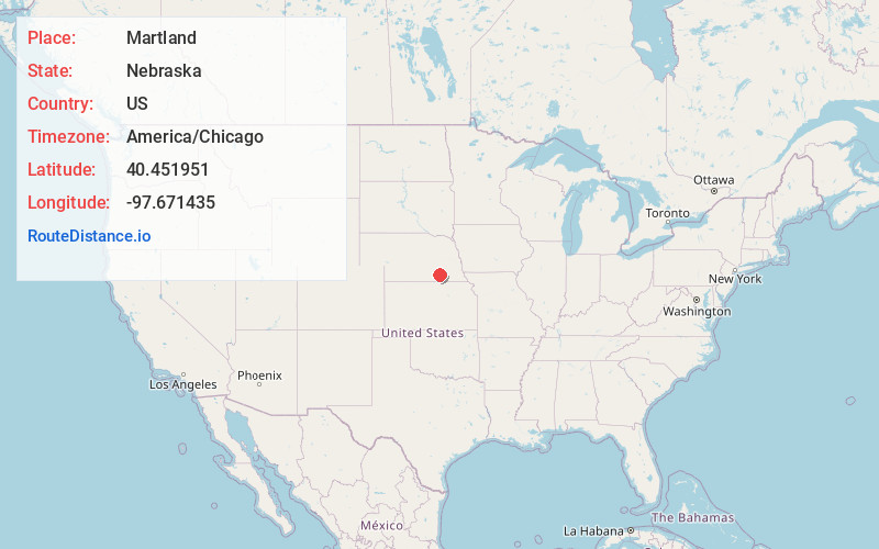 Map of Martland