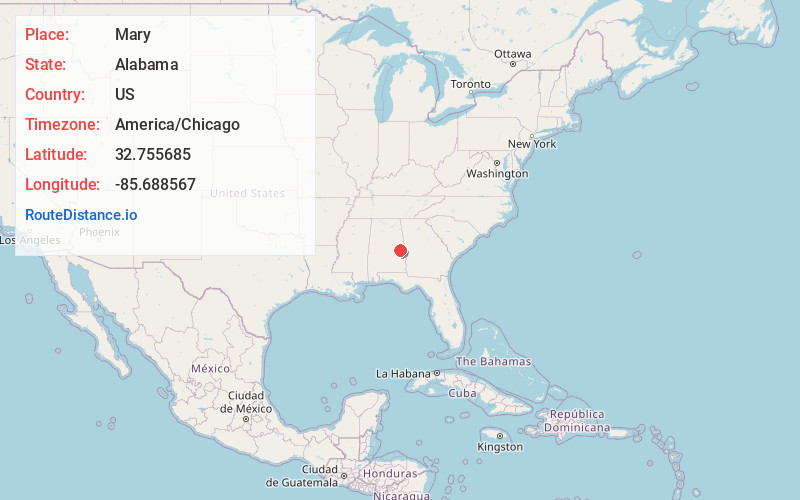 Map of Mary