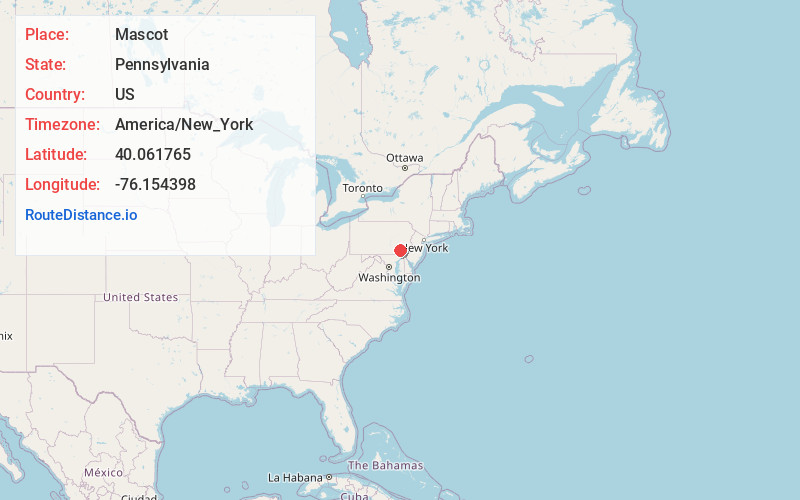 Map of Mascot