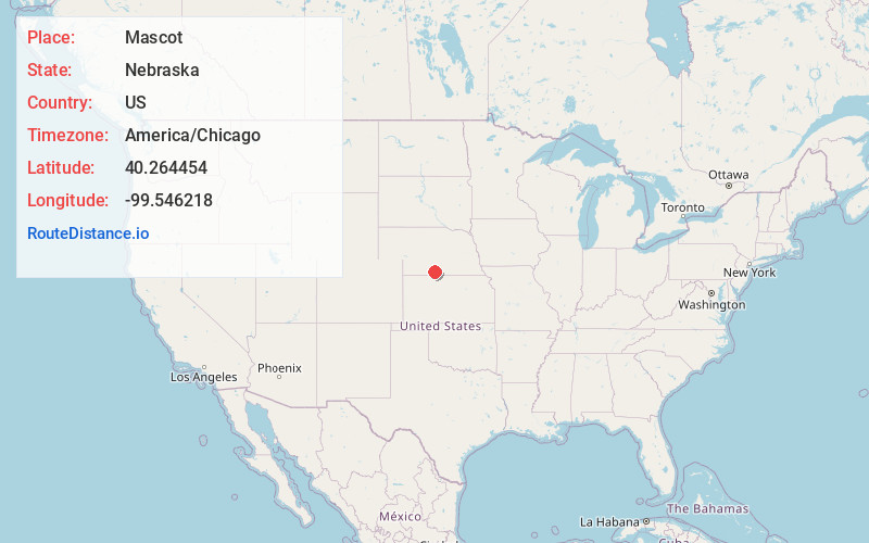 Map of Mascot