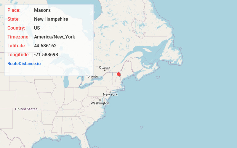 Map of Masons