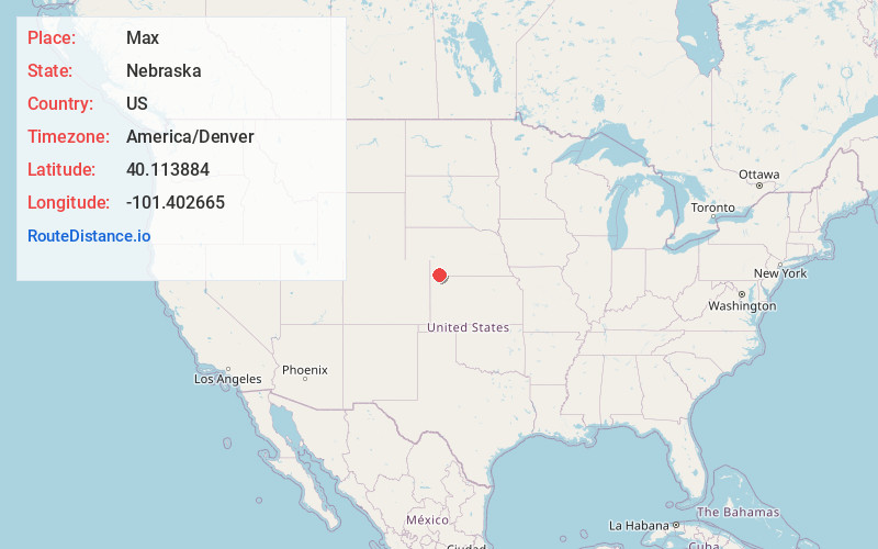 Map of Max