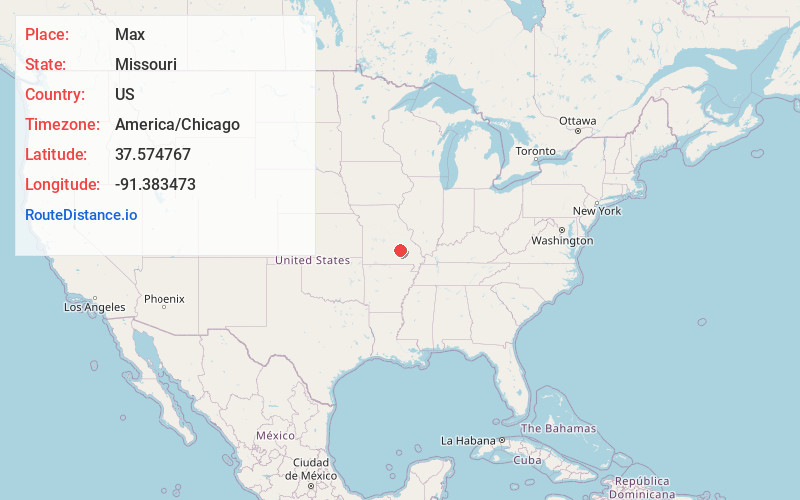 Map of Max