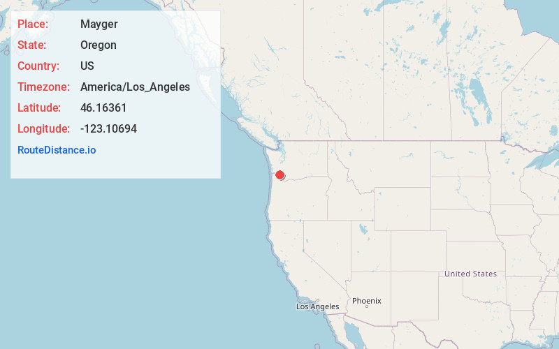 Map of Mayger