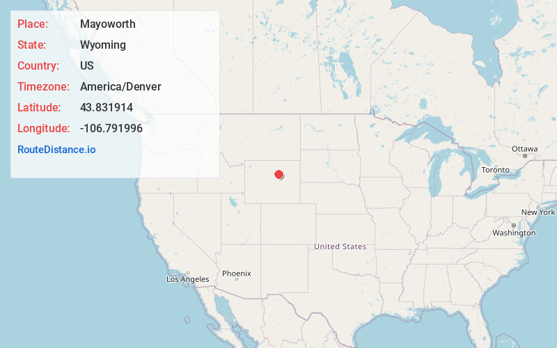 Map of Mayoworth