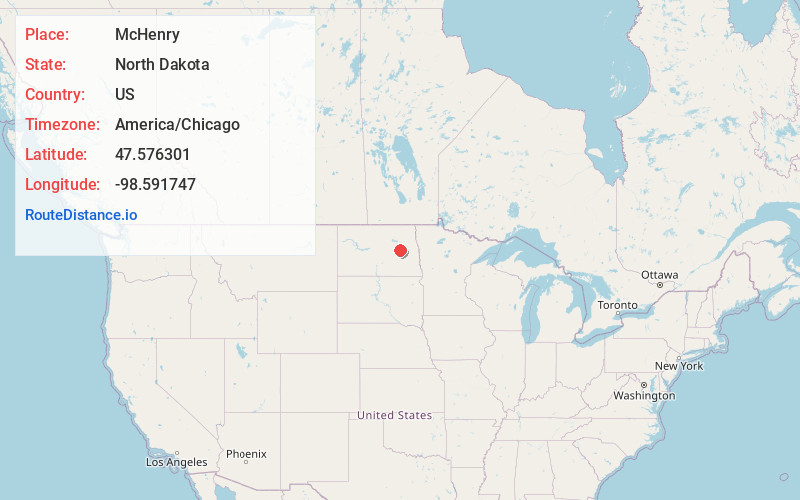 Map of McHenry