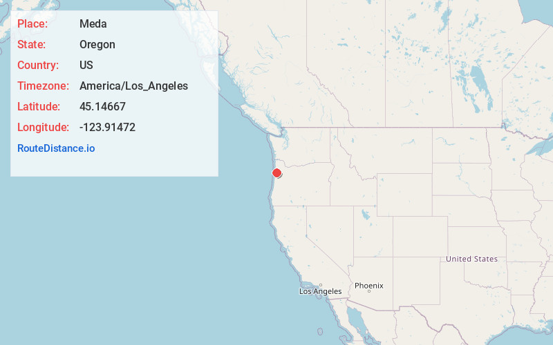 Map of Meda