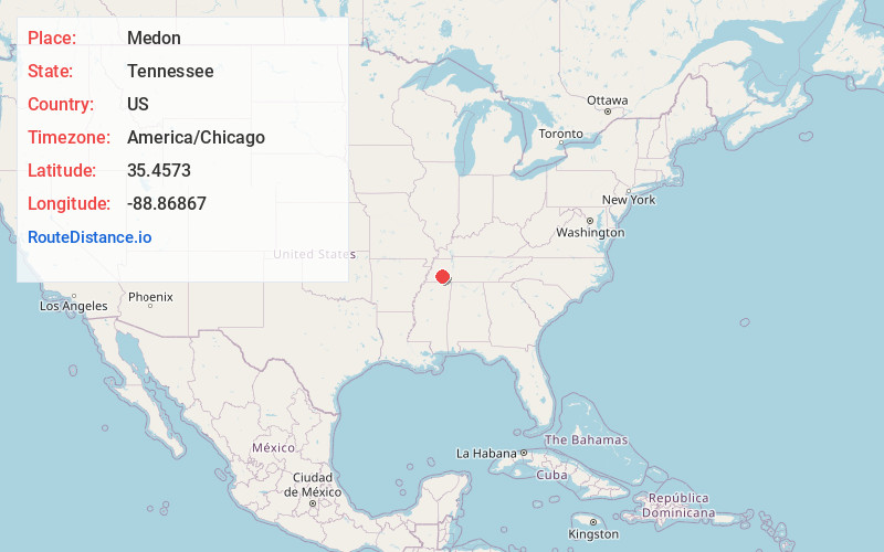 Map of Medon