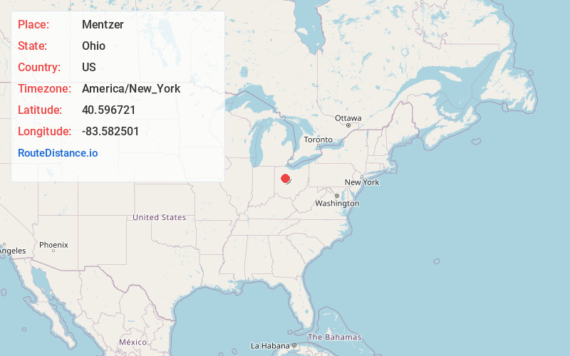 Map of Mentzer