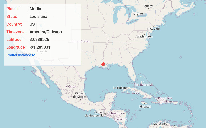 Map of Merlin