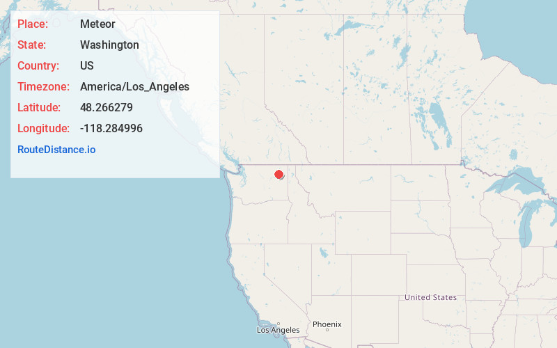 Map of Meteor
