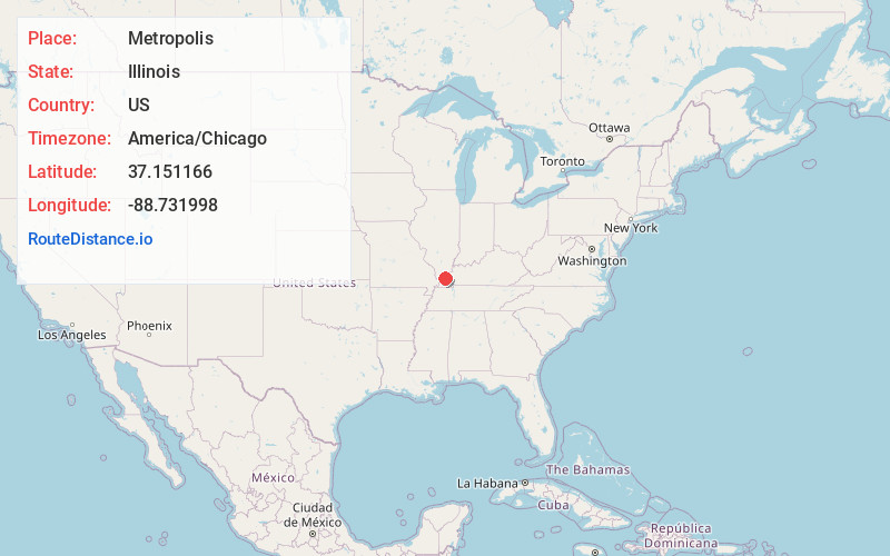 Map of Metropolis