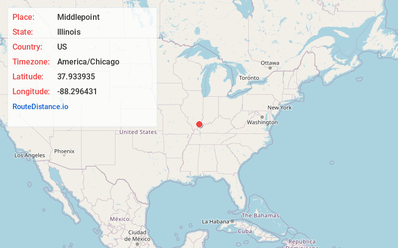 Map of Middlepoint
