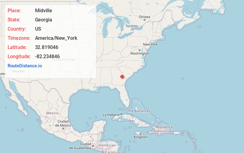 Map of Midville