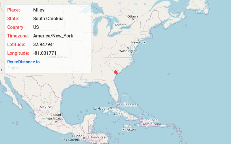 Map of Miley