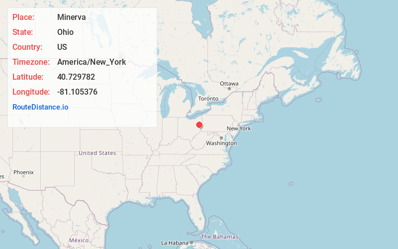 Map of Minerva