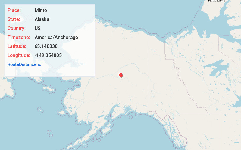Map of Minto