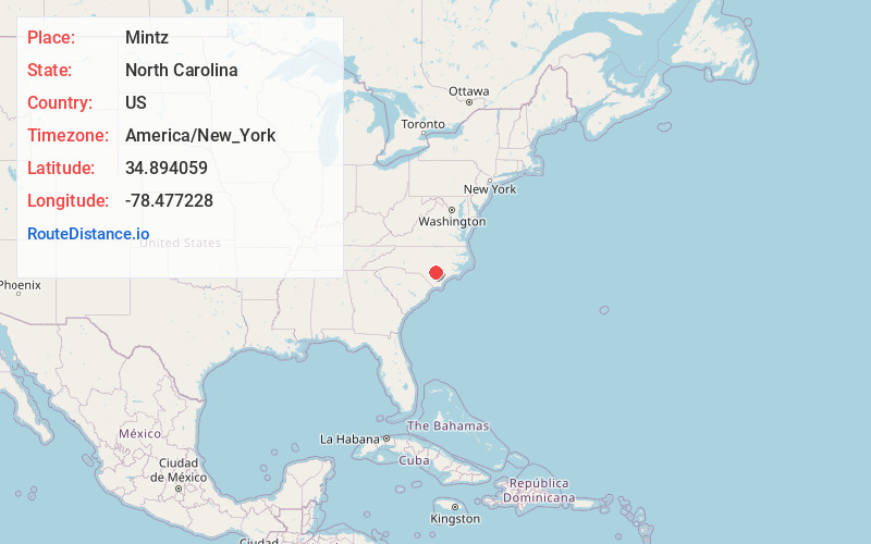 Map of Mintz
