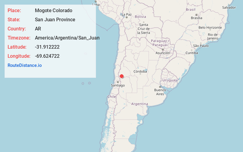 Map of Mogote Colorado