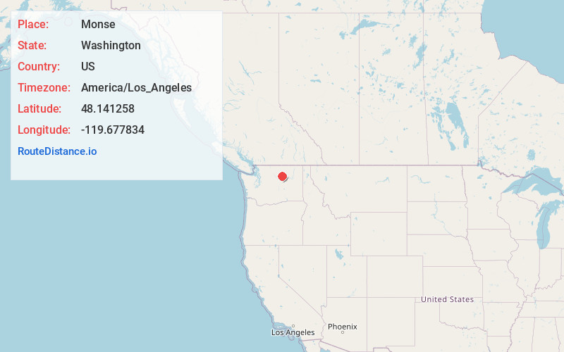Map of Monse