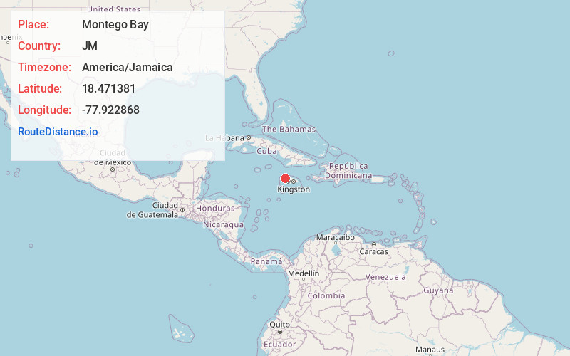 Map of Montego Bay