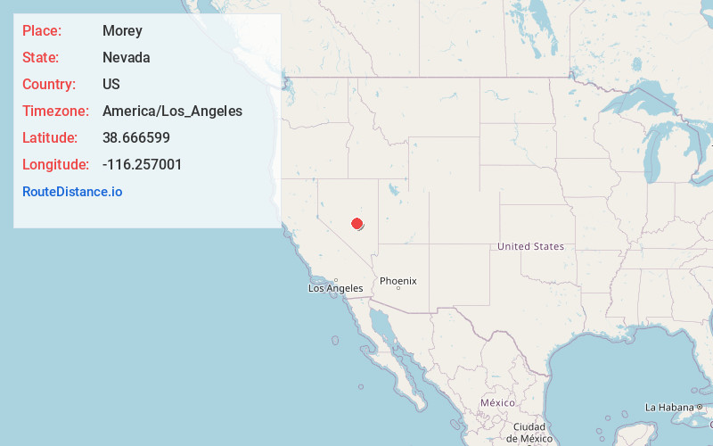 Map of Morey