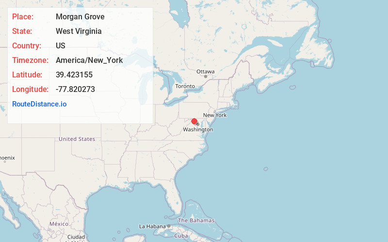 Map of Morgan Grove