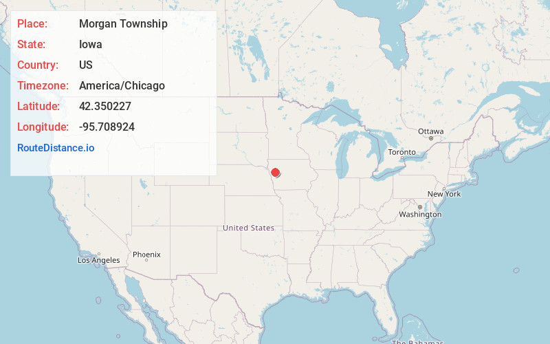 Map of Morgan Township