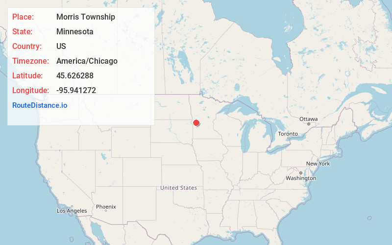Map of Morris Township