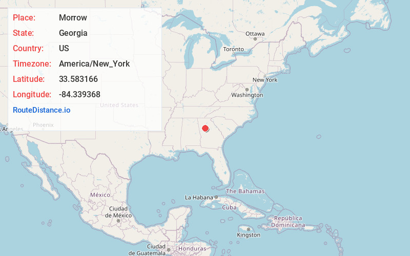 Map of Morrow