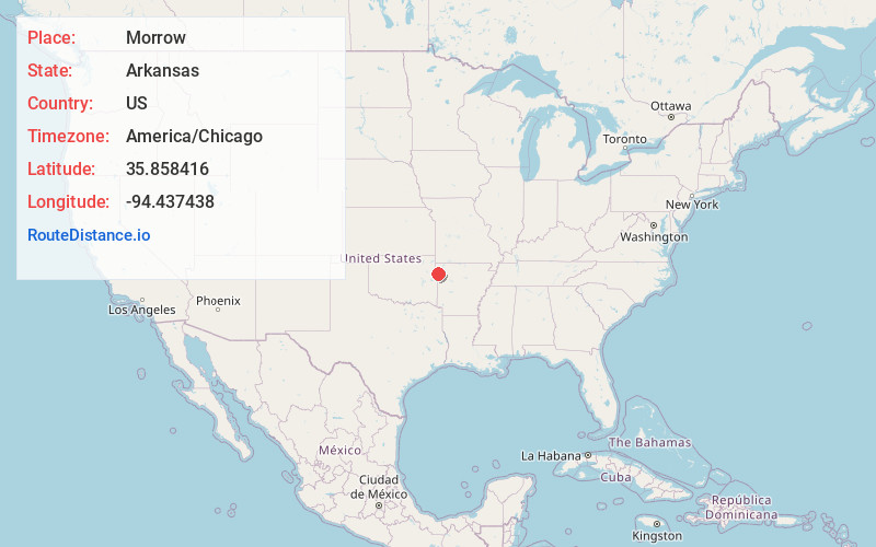 Map of Morrow