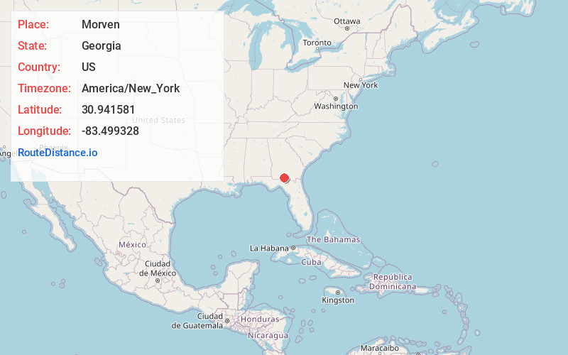 Map of Morven