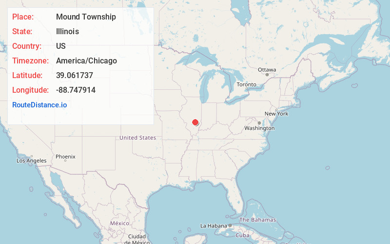 Map of Mound Township