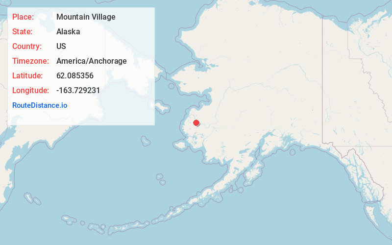 Map of Mountain Village