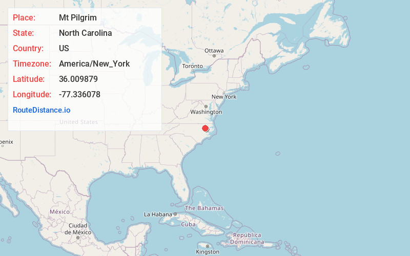 Map of Mt Pilgrim