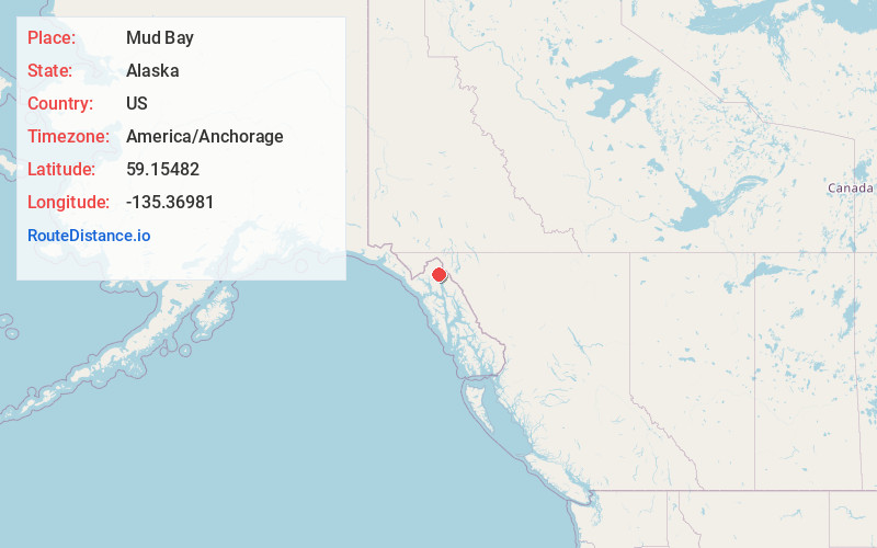 Map of Mud Bay