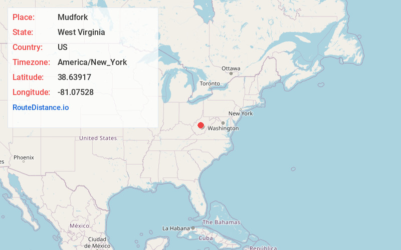 Map of Mudfork